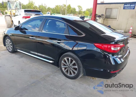 2016 Hyundai Sonata Limited z USA, uszkodzony, nr VIN 5NPE34AF9GH317246